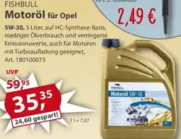 Sonderpreis Baumarkt FISHBULL Motoröl für Opel Angebot