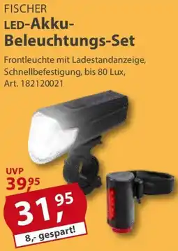Sonderpreis Baumarkt FISCHER LED-Akku Beleuchtungs-Set Angebot