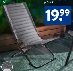 Aldi Süd Belavi Faltbarer Gartenstuhl Angebot