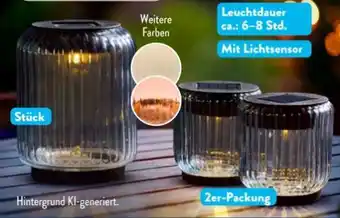 Aldi Süd Belavi Solar-Sommer-Deko Angebot
