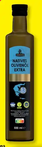 Lidl Primadonna Öl Natives Olivenöl Extra Angebot
