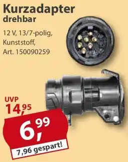 Sonderpreis Baumarkt Kurzadapter drehbar Angebot
