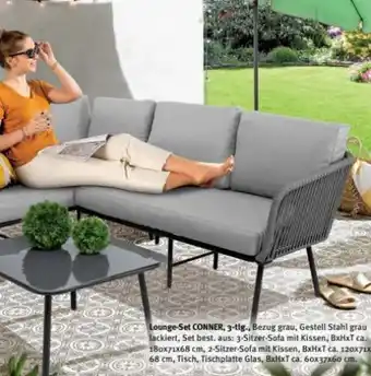 Ostermann Lounge-Set Conner 3-tlg Angebot