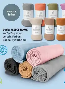 Ostermann H&S Home Fleece Decke Angebot