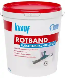 toom Baumarkt Knauf Rotband Flächenspachtel Plus Angebot