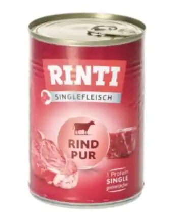 Das Futterhaus Rinti Singlefleisch Angebot