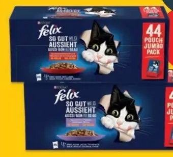 Das Futterhaus Purina Felix Katzennahrung So gut wie es aussieht Angebot