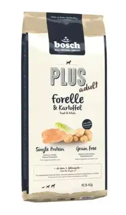 Das Futterhaus Bosch Hunde Plus Adult Forelle & Kartoffel Angebot
