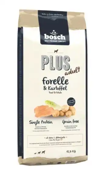 Das Futterhaus Bosch Hunde Plus Adult Forelle & Kartoffel Angebot