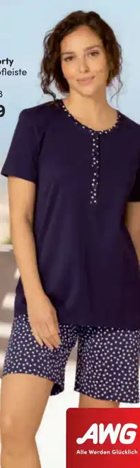 AWG Mode Götzburg Damen Schlafshorty Angebot