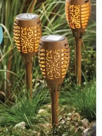 Rossmann Rossmann Ideen Welt Solar-Gartenfackeln Angebot