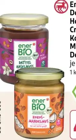 Rossmann enerBiO Dattel Haselnuss Creme Angebot