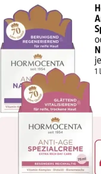 Rossmann Hormocenta Anti-Age Spezialcreme Angebot