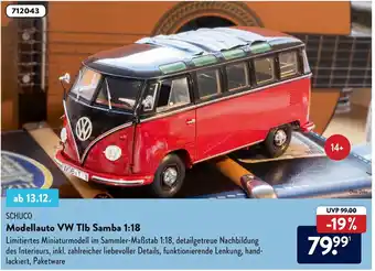 Aldi Süd Schuco Modellauto VW Tib Samba 1:18 Angebot