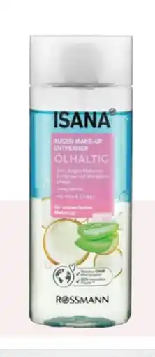 Rossmann Isana Ölhaltiger Augen Make-up Entferner Angebot