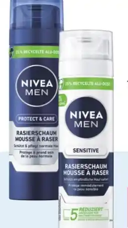 Rossmann Nivea For Men Rasierschaum Protect & Care Angebot