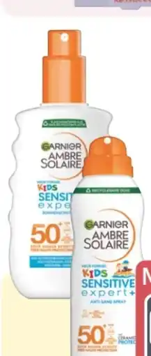 Rossmann Garnier Ambre Solaire Kids Sensitiv Expert Spray LSF 50+ Angebot