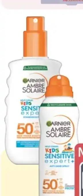 Rossmann Garnier Ambre Solaire Kids Sensitiv Expert Spray LSF 50+ Angebot