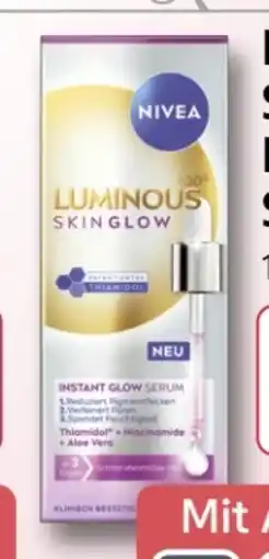 Rossmann Nivea Luminous Skin Glow Instant Serum Angebot