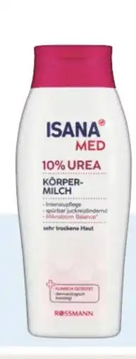 Rossmann Isana Med Urea Körpermilch Angebot