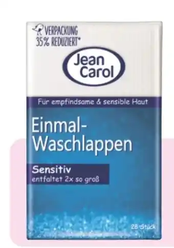 Rossmann Jean Carol Einmalwaschlappen Angebot