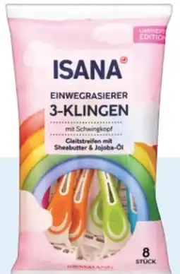 Rossmann Isana Einwegrasierer 3-Klingen Angebot