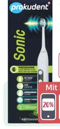 Rossmann Prokudent Elektrische Zahnbürste Sonic Angebot