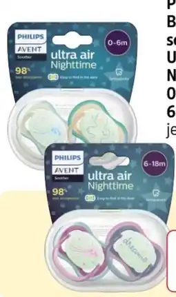 Rossmann Philips Avent Beruhigungssauger Ultra Air Angebot