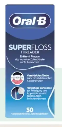 Rossmann Oral-B Superfloss Zahnseide Angebot