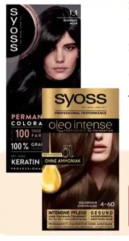 Rossmann Syoss Coloration Angebot