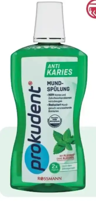 Rossmann Prokudent Mundspülung Angebot