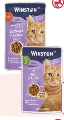 Rossmann Winston Feine Häppchen Katzennahrung Angebot