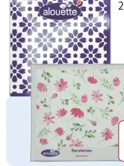 Rossmann Alouette Motiv-Servietten Angebot