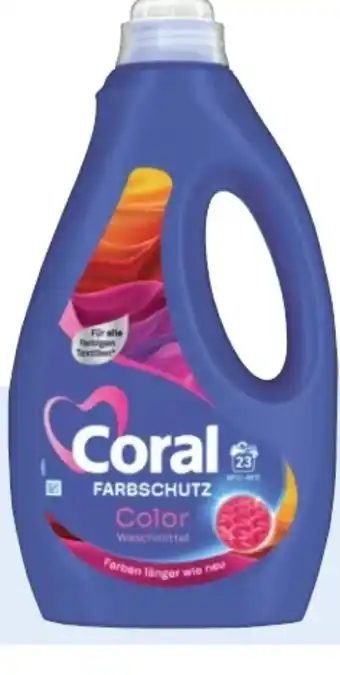 Rossmann Coral Waschmittel Flüssig Angebot