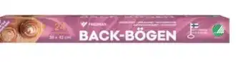 Rossmann Fredman Back-Bögen Backpapier-Zuschnitte Angebot