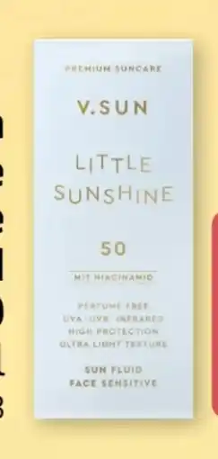 Rossmann V. Sun Little Sunshine Face Fluid LSF 50 Angebot