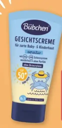 Rossmann Bübchen Gesichtscreme LSF 50 + Angebot