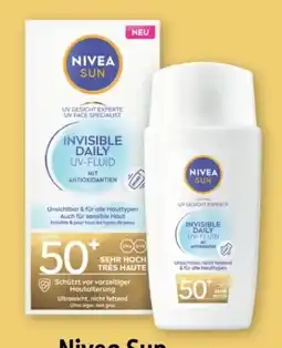 Rossmann Nivea Sun Invisible Daily UV-Fluid LSF 50+ Angebot