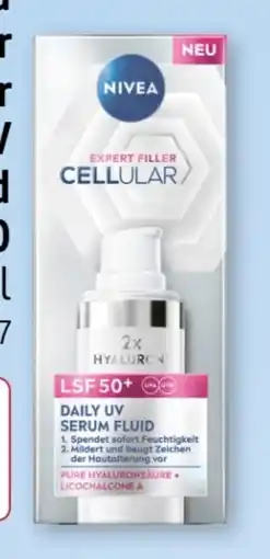 Rossmann Nivea Cellular Expert Filler Daily UV Serum Fluid LSF 50 Angebot
