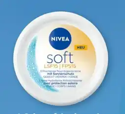 Rossmann Nivea Soft Creme LSF 15 Angebot