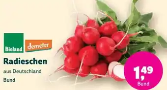 Biomarkt Bioland/demeter Radieschen Angebot