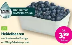 Biomarkt Heidelbeeren Angebot