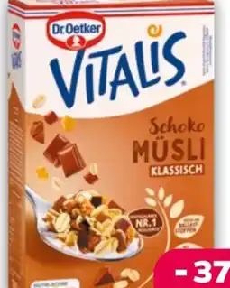 NETTO Dr. Oetker Vitalis Schoko Müsli klassisch Angebot