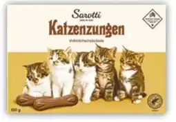 NETTO Sarotti Katzenzungen Vollmilch-Schokolade Angebot