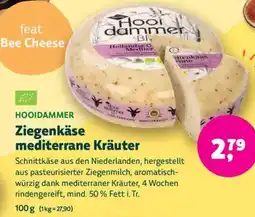 Biomarkt HOOIDAMMER Ziegenkäse mediterrane Kräuter Angebot