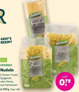 Biomarkt DENNREE Nudeln Angebot