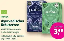 Biomarkt PUKKA Ayurvedischer Kräutertee Angebot