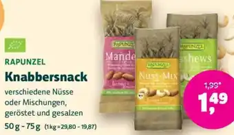 Biomarkt RAPUNZEL Knabbersnack Angebot