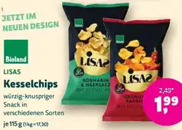Biomarkt LISAS Kesselchips Angebot