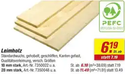 toom Baumarkt Leimholz Angebot